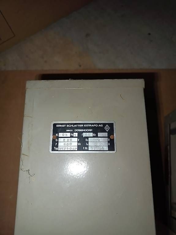 Elektronikbauteile: 12v travo mit 50 A – Gebraucht aus Schönenbuch von Mobbi72 2