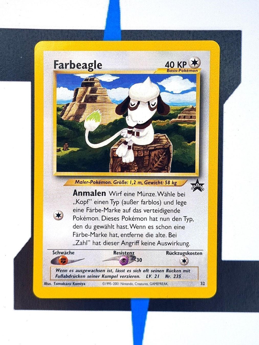 Pokémon Carte collezionabili: Farbeagle WP32 DE EX – Nuovo (secondo la descrizione) da Basel venduto da Zadoys
