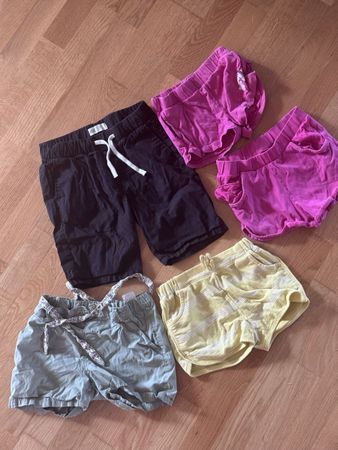 5 Kurze Hosen Mädchen 122-128
