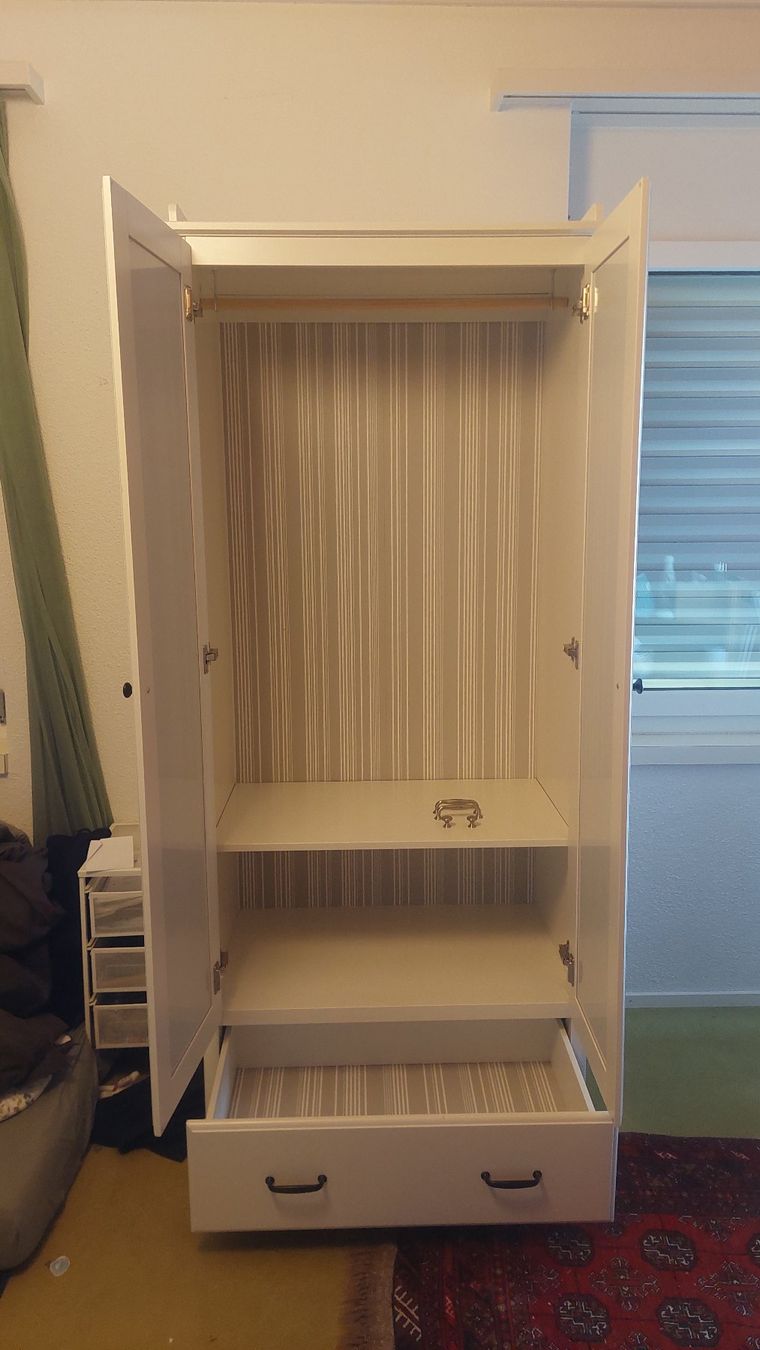 Ikea Armadi: IKEA Kleiderschrank mit Spiegeltüren weiss – Usato da Adligenswil venduto da giu_my2h 2