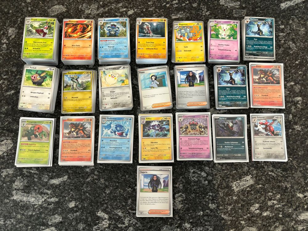Pokemon Obsidian Flammen Bulk Normal & Rare & Reverse 539stk (Neu ...