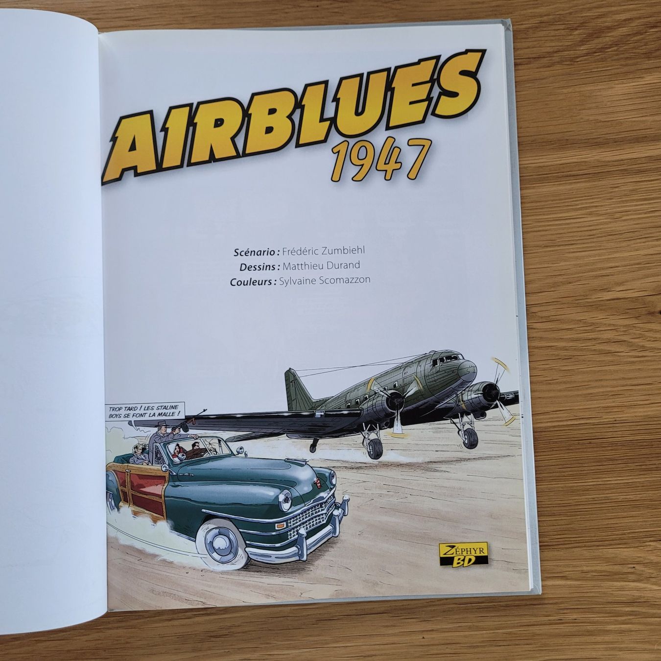 Fumetti: BD EO Airblues 1947 Episode 1 – Usato da Biel/Bienne venduto da Destockweb 1