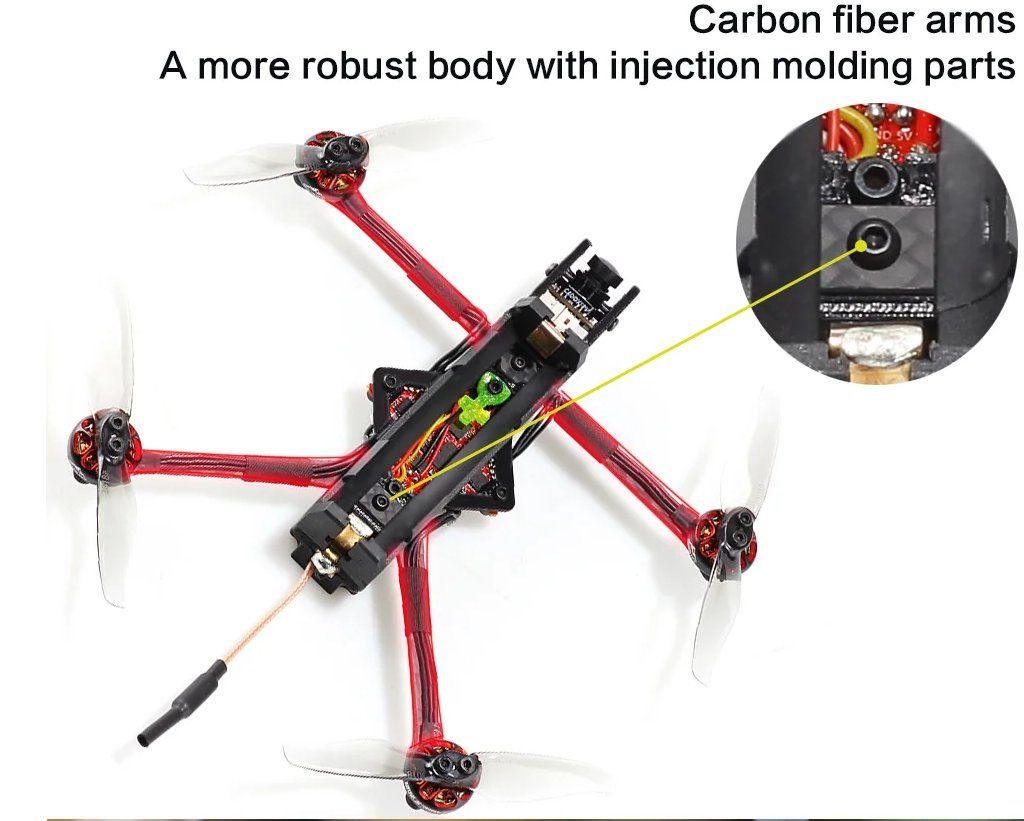 Modellismo RC: Rekon 3 Nano Long Range FPV Quad mit TBS Empfänger – Nuovo e nell'imballaggio originale da Winterthur venduto da Miwok 5