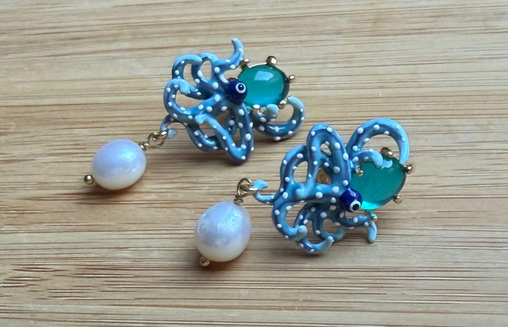 Boucles d'oreille: Emaille Ohrstecker – D'occasion à Unterägeri par Jutka_04 1