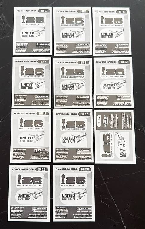 Panini Carte collezionabili: Panini Sticker 2026 BIH – Nuovo (secondo la descrizione) da Liestal venduto da arl_6tv7 1