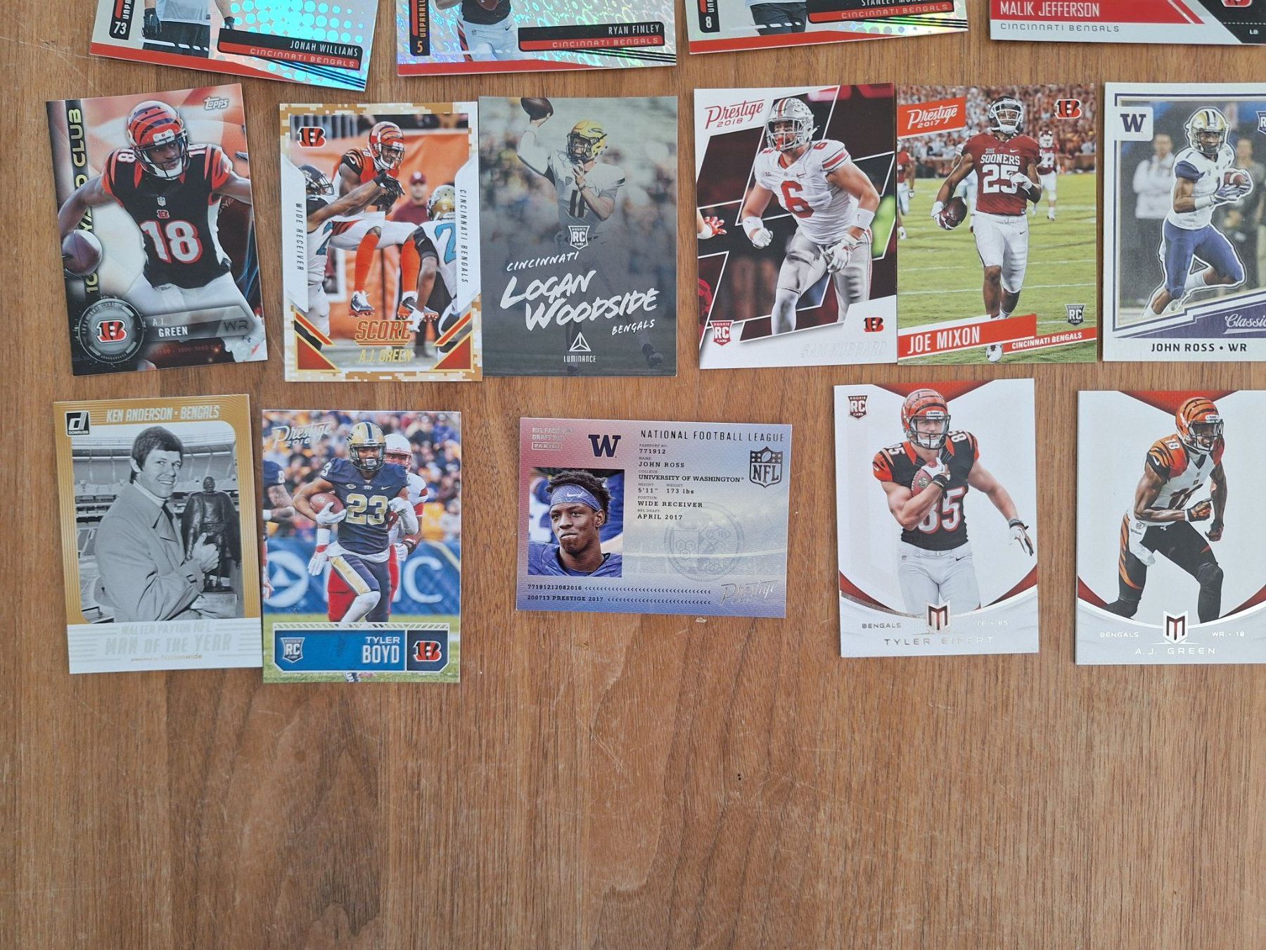 Panini Carte collezionabili: 15 NFL Trading Cards der Cincinnati Bengals – Usato da Zürich venduto da Candid85 2