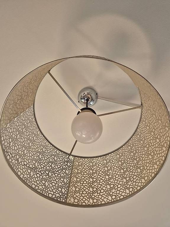 Kronleuchter & Deckenlampen: Decorative silver-grey ceiling lamp – Gebraucht aus Zürich von sof_pz8l 1