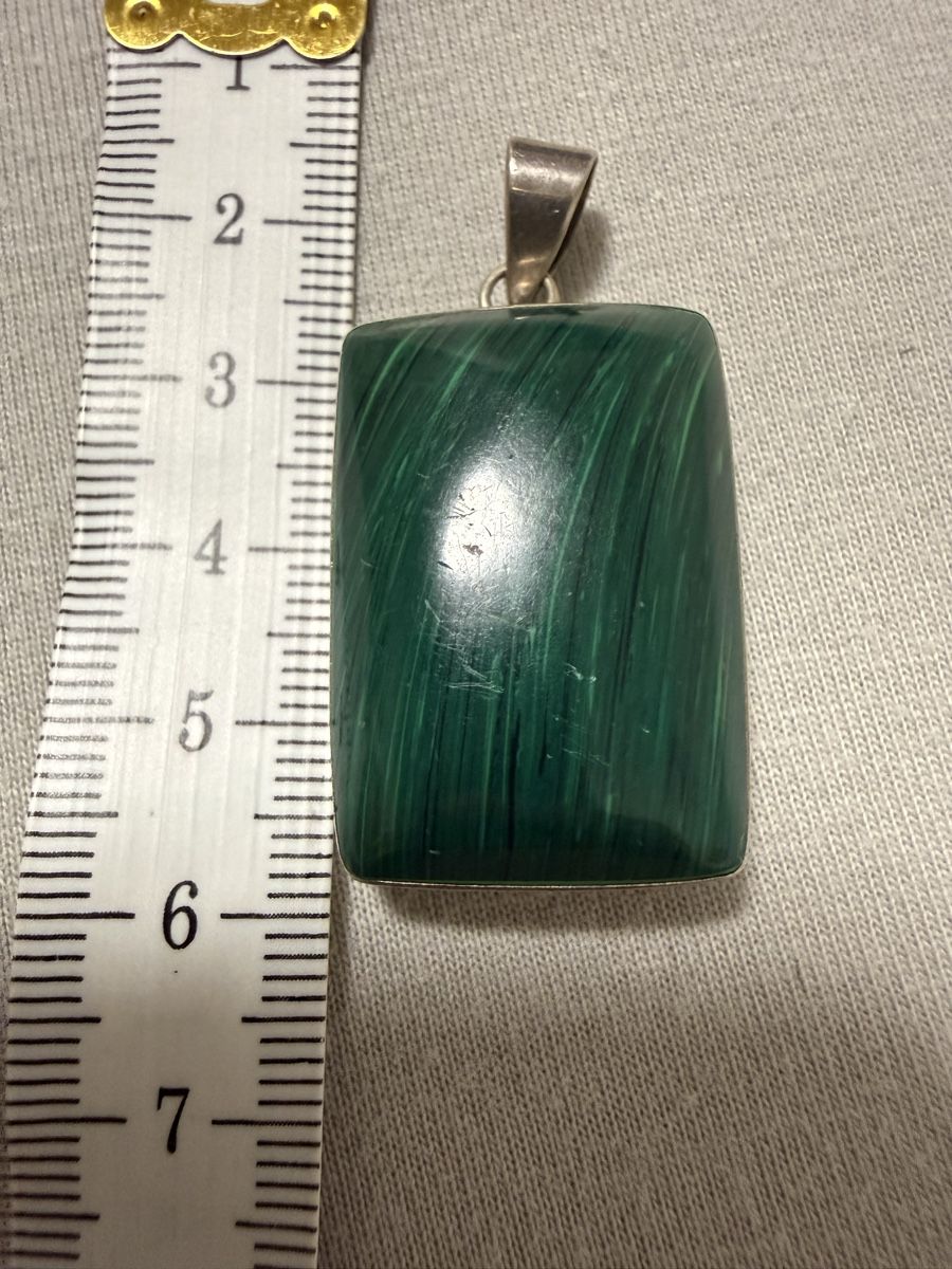 Edelsteine: Malachit Anhänger – Gebraucht aus Oberhof von RealStone 1