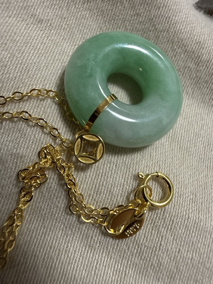 Ketten: Birmanische Jadeite Kette – Neu (gemäss Beschreibung) aus Oberhof von RealStone 8