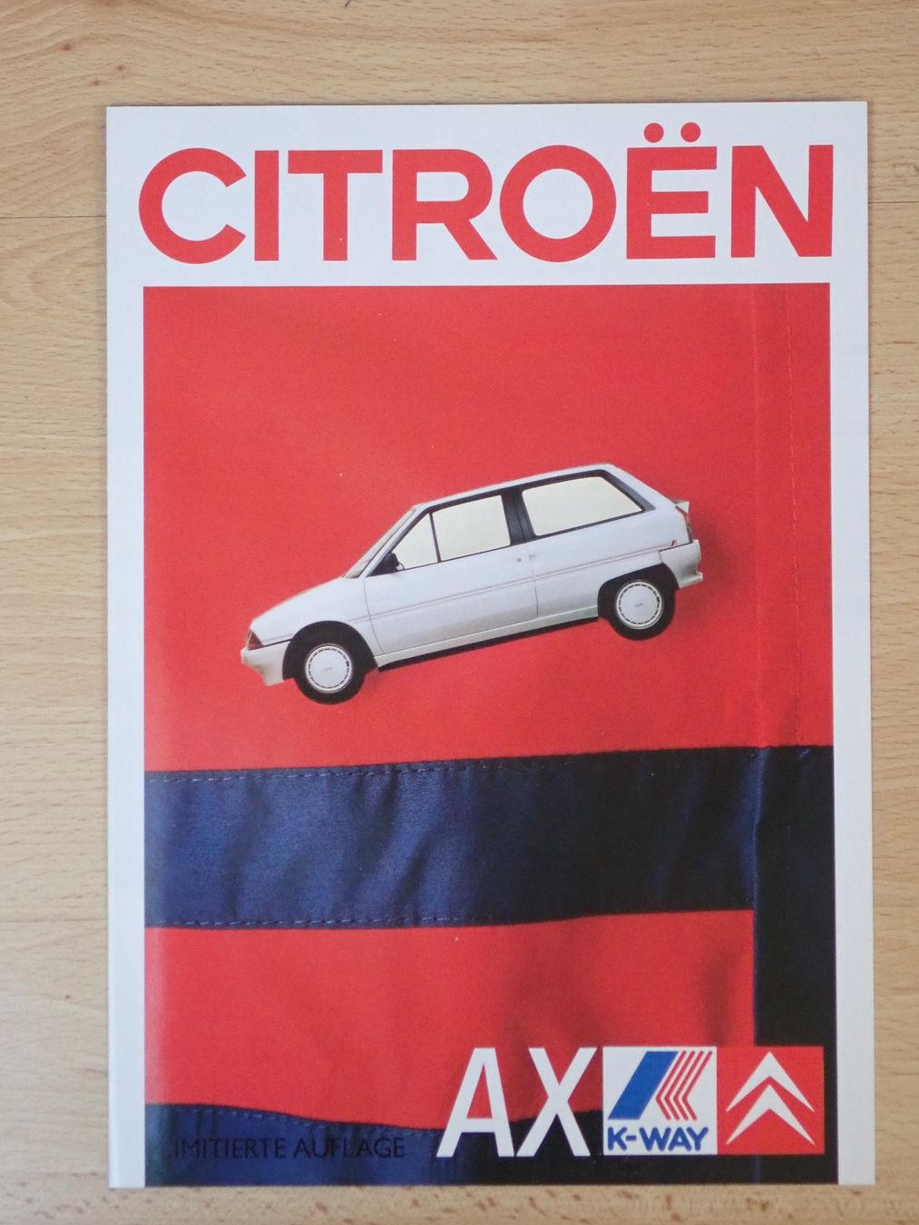Citroën Documenti: Citroen AX K-Way - Schweizer Prospekt - P1531 – Usato da Winterthur venduto da 602ccm