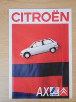 Citroen AX K-Way - Schweizer Prospekt - P1531