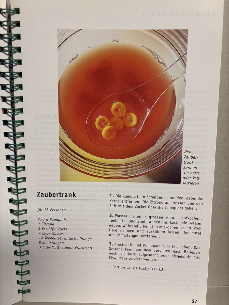 Bücher: Saison-Küche "Party-Time" Rezeptbuch – Neu (gemäss Beschreibung) aus Vordemwald von Youko 1