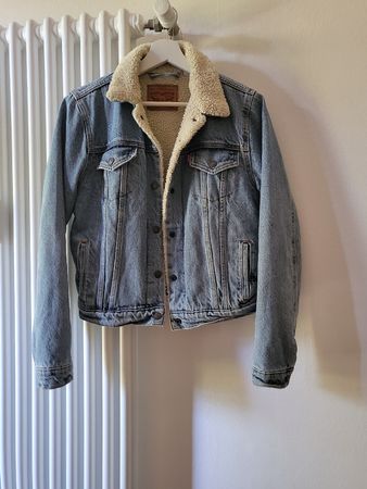 Levi's Sherpa Denim Taglia M vintage