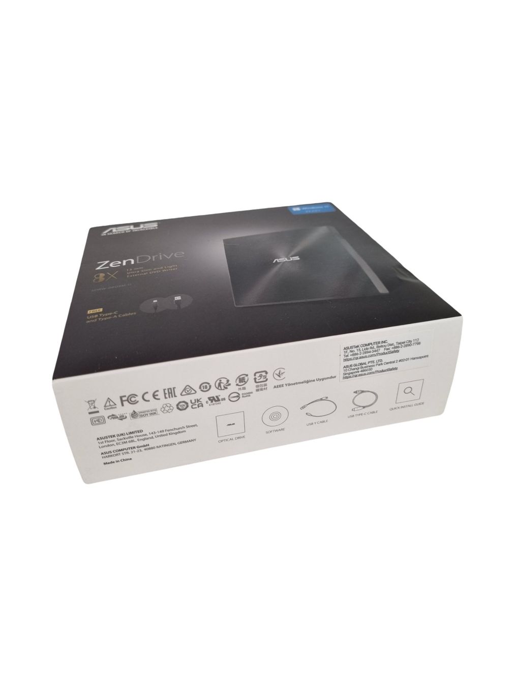 Alle DVDs: ASUS ZenDrive Extern DVD Brenner – Neu (gemäss Beschreibung) aus Wangen b. Olten von Restwert_Wangen 3