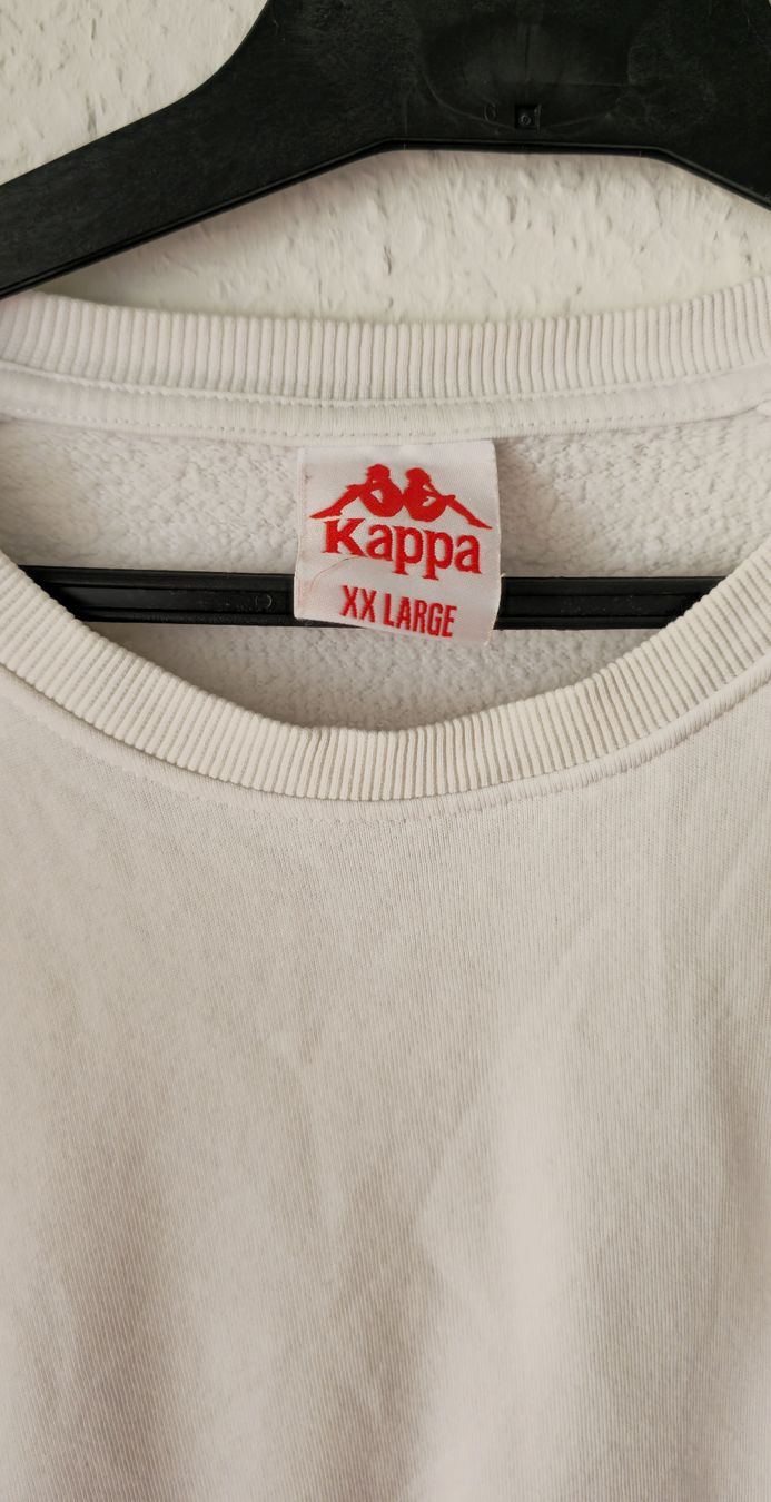 Kappa Maglioni & Felpe: Pull Kappa blanc, taille XXL Vintage – Usato da Genève venduto da MariaS2 2