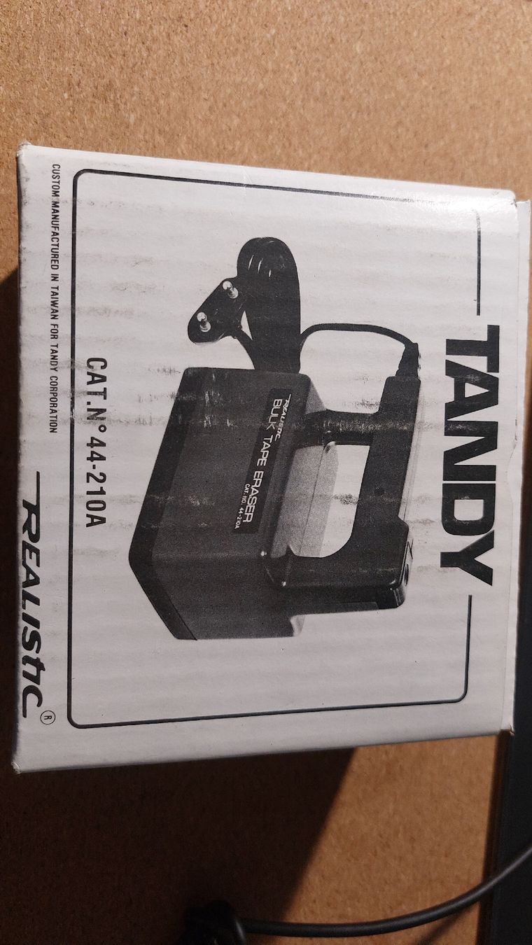 Strumenti musicali: Tandy Realistic bulk tape eraser 44-210A – Nuovo (secondo la descrizione) da Baar venduto da max_vj55