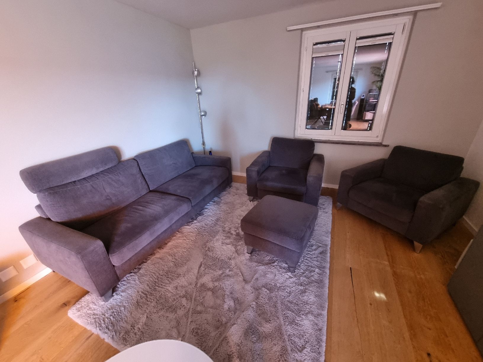 Sofas: Sofa mit 2 Sesseln und 1 Hocker – D'occasion à Nussbaumen AG par Heike1314