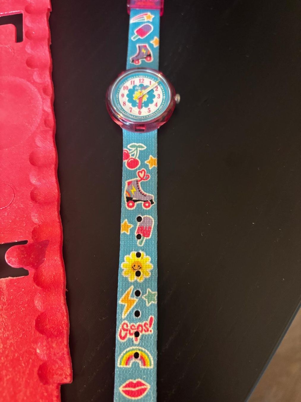 Flik Flak Orologi: flik-flak Analoguhr - Mädchen – Usato da Baden venduto da Muschti 3