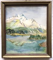 Robert Jeker (1918-1941) - Gemälde - Aquarell - "Lenzerhorn"