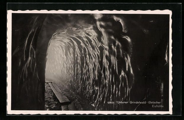 Cartes postales: Unterer Grindelwald-Gletscher, Eishöhle – D'occasion à Berlin par bartko-reher