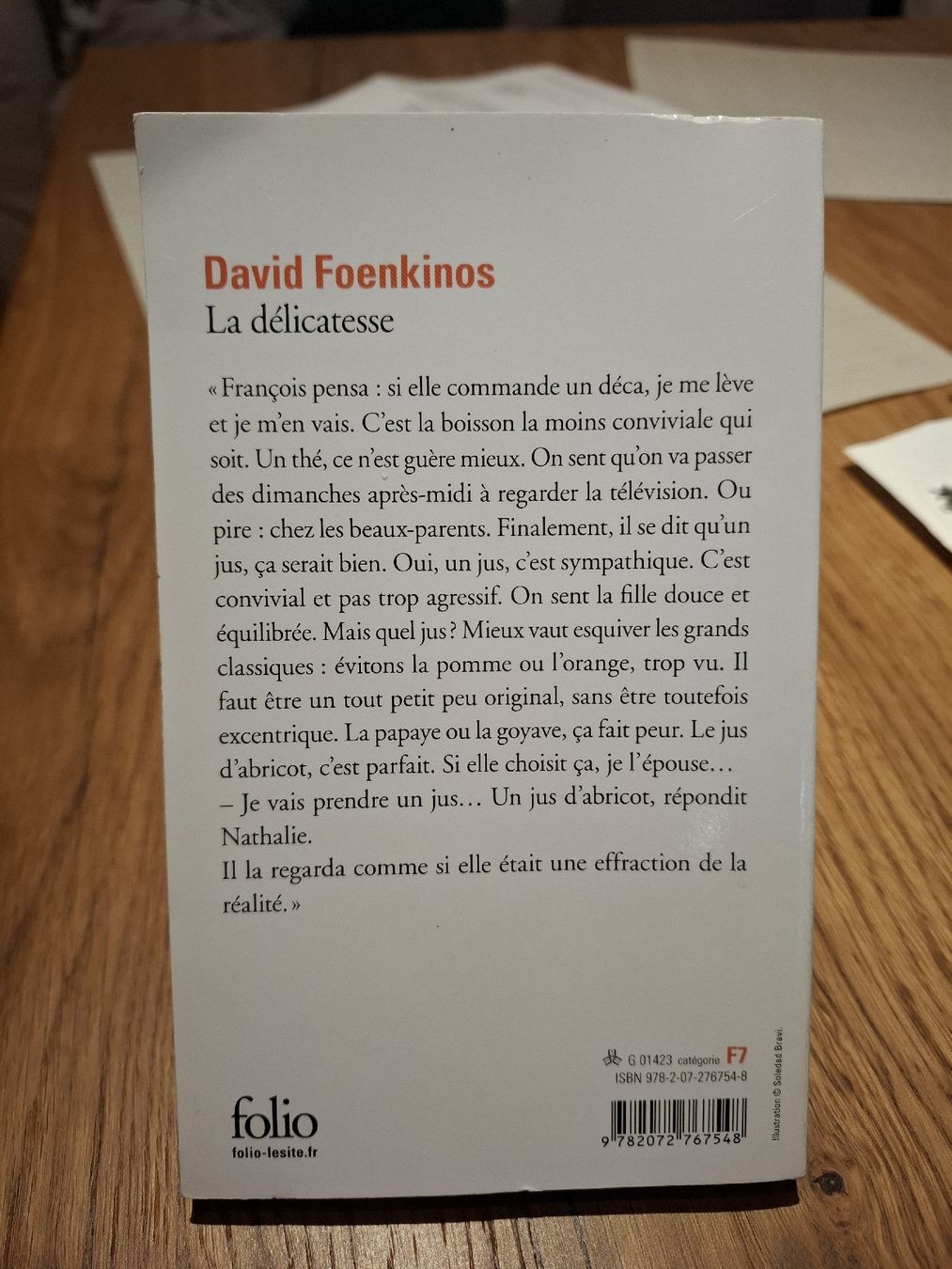 Libri: Buch David Foenkinos La délicatesse Taschenbuch  – Usato da Windisch venduto da SamTheCam 1