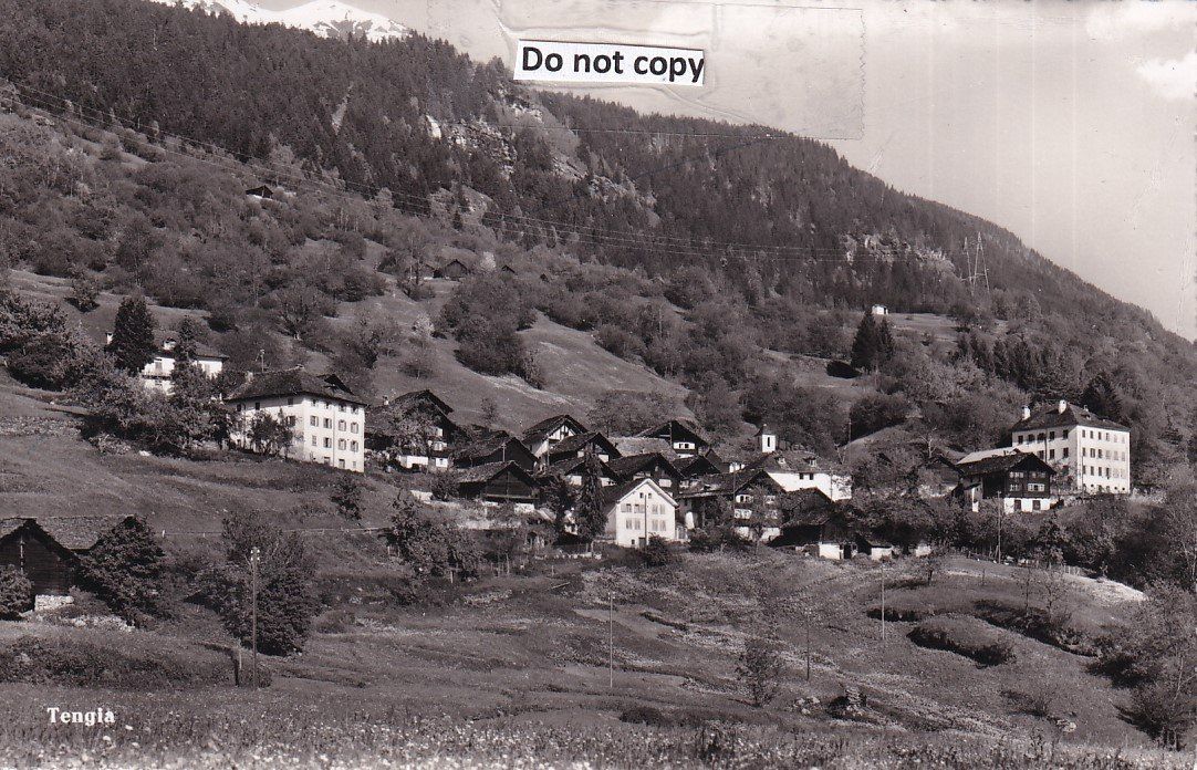 Cartoline postali: Tengia   TI – Usato da Brig venduto da Valcards54