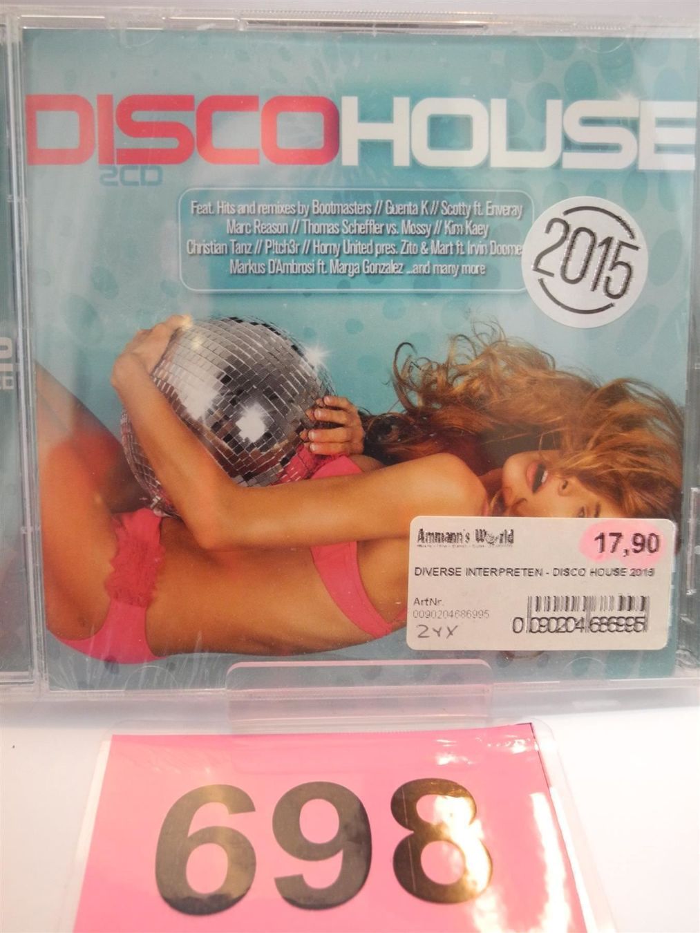 CD: CD Disco House 2015, Nr. 698 – Nuovo (secondo la descrizione) da Kottwil venduto da Crazyrolf