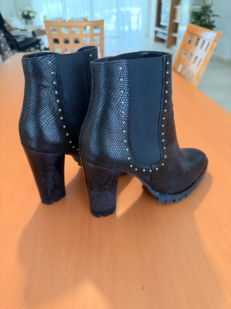 Damenschuhe: The Kooples Stiefeletten Schwarz Grösse 38 – Neu (gemäss Beschreibung) aus Wädenswil von stg_9zfm 3