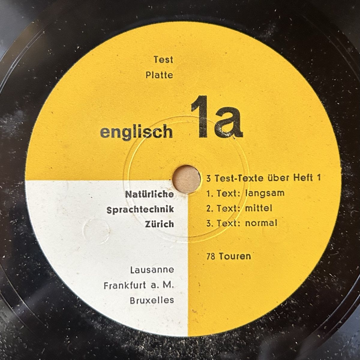Schallplatten: Englisch Kurs Schallplatten – Gebraucht aus Mumpf von Aussipeter 3