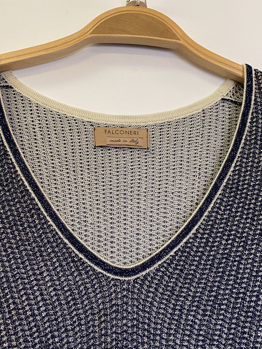 Falconeri Maglioni & Felpe: Falconeri Pullover dunkelblau S/M neu – Nuovo (secondo la descrizione) da Büron venduto da Coerner 2
