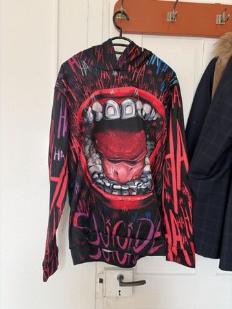 Kapuzenpullover Joker Suicide Squad Grösse L bedruckt