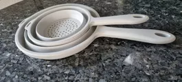 Faltbare Küchensiebe 2er Set grau ,neu