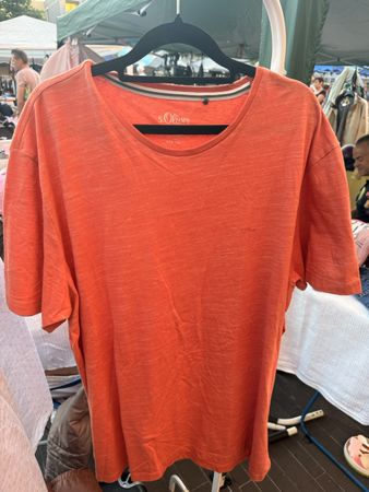S.Oliver T-Shirt orange Grösse XXL