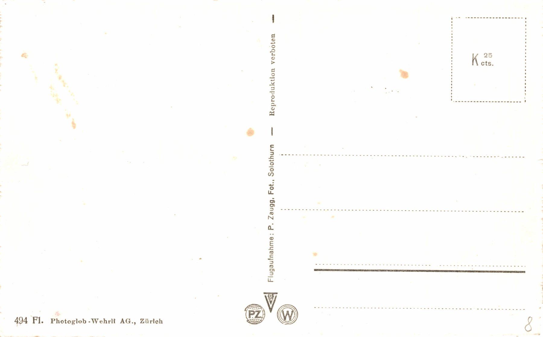 Cartoline postali: Herrliberg – Usato da Bronschhofen venduto da Astore 1