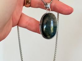 Collier Labradorite - Élégance Naturelle ✨