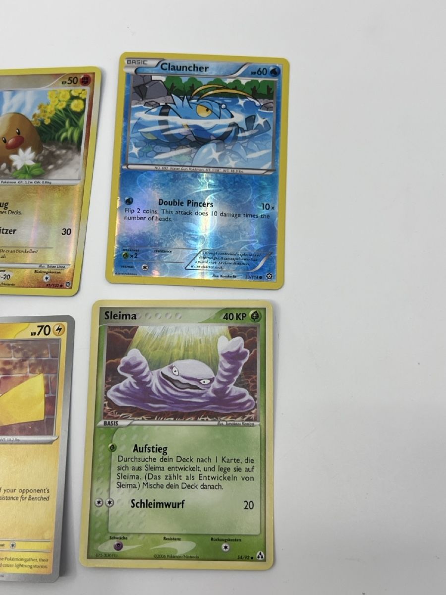 Pokémon Carte collezionabili:  Pokemon Karten Sammlung - 6stk mit Reverse Holo Digda usw – Usato da Diegten venduto da 5shop7 2