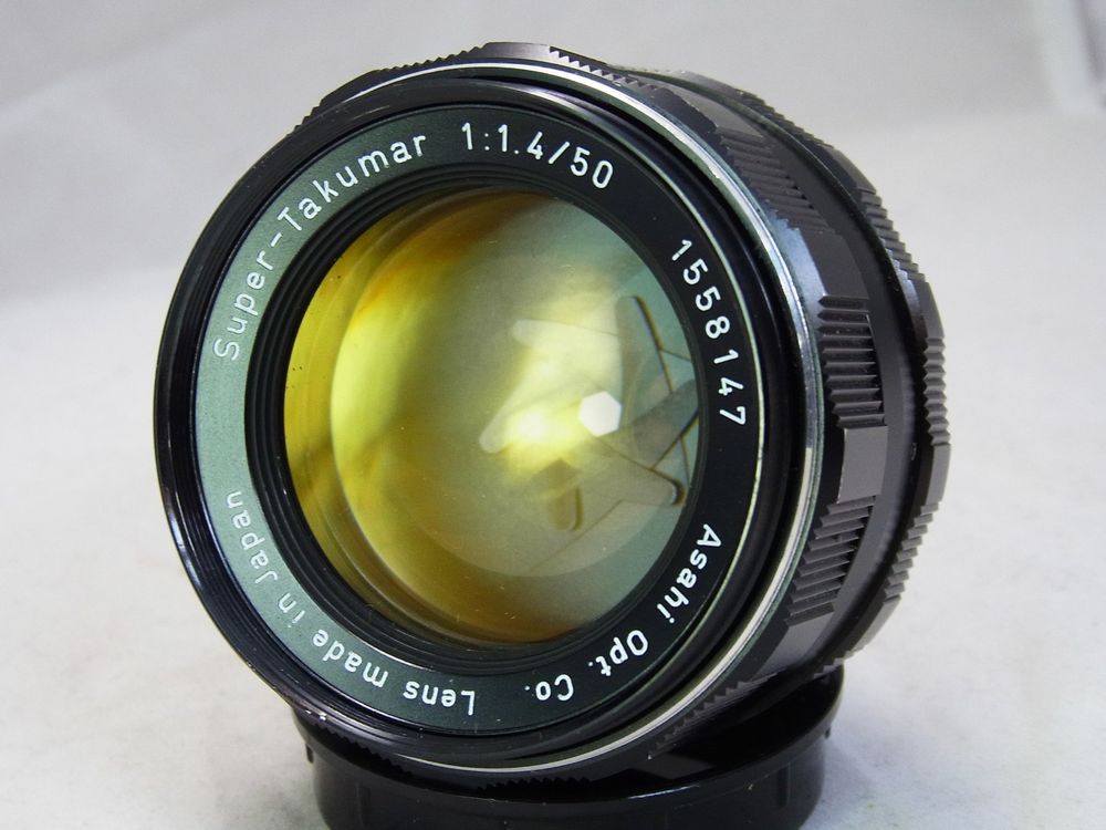 1964 Rarität 8 Elemente Super Takumar 50mm f1.4 M42 (Gebraucht) in ...