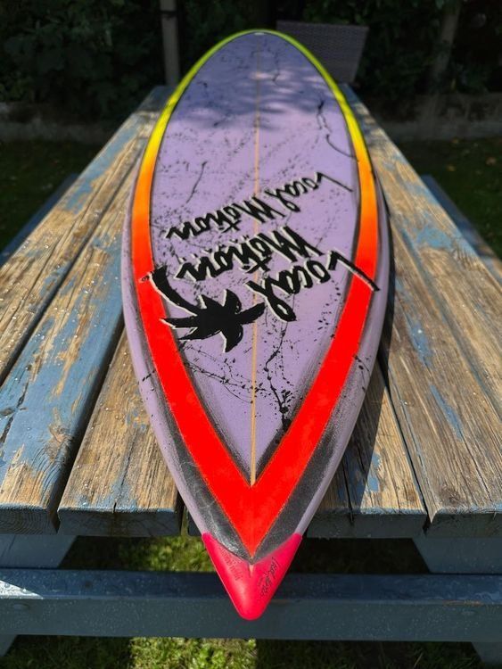 Tavole da surf e di nuoto: Local Motion Steve Wilson 6'4" Vintage Surfboard – Nuovo (secondo la descrizione) da Buttwil venduto da webi74 5