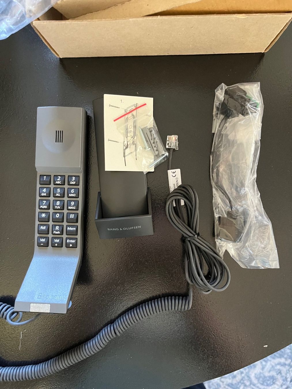 Bang & Olufsen Telefoni: Beocom 1401 noir neuf – Nuovo e nell'imballaggio originale da Onex venduto da fbellocpuntocom 2