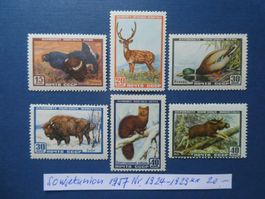 Sowjetunion 1957 Nr. 1924-1929 postfrisch