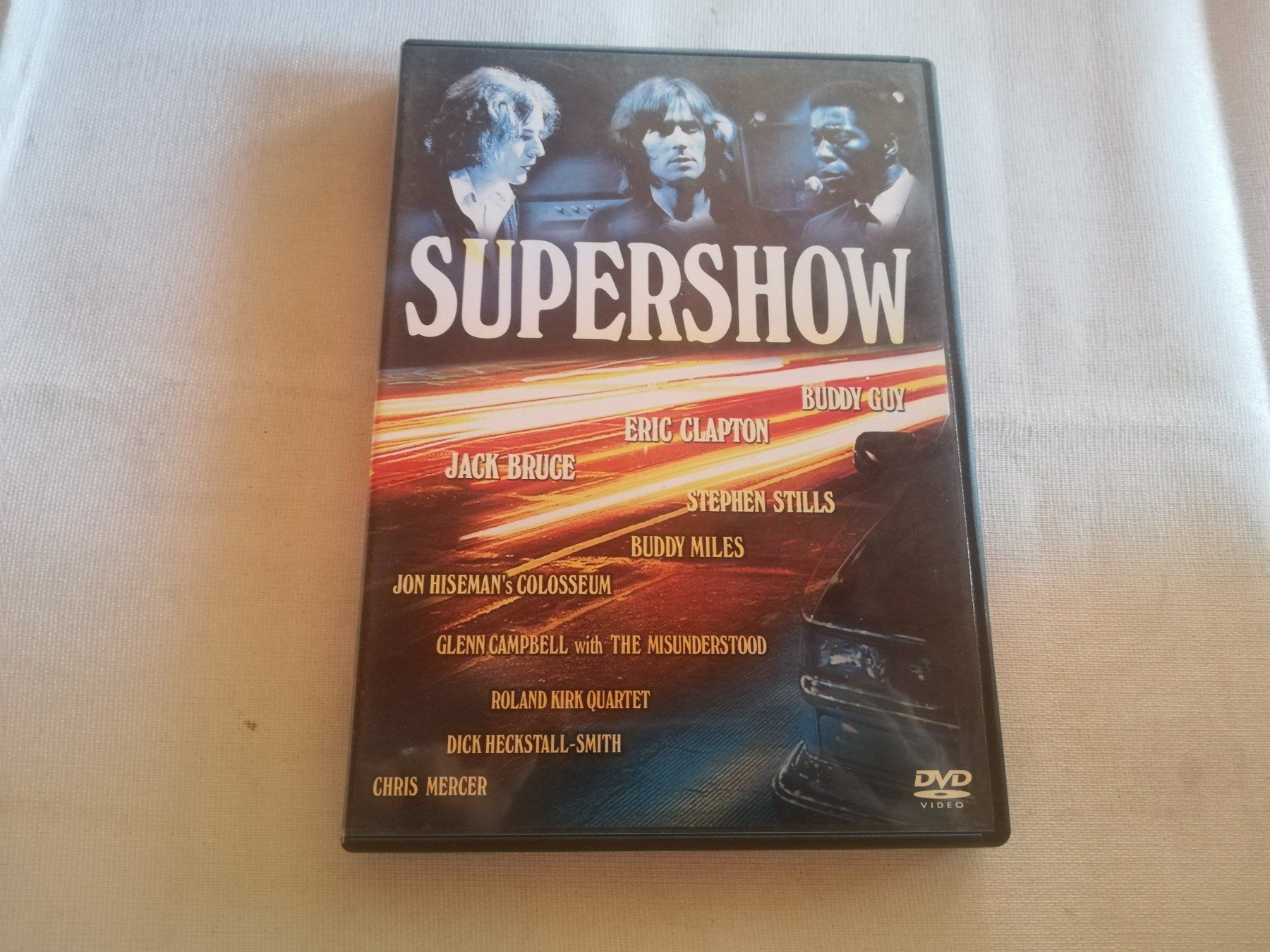 Tutti i DVDs: SUPERSHOW - BUDDY GUY, ERIC CLAPTON, JACK BRUCE – Usato da Bern venduto da Vinylsound.ch