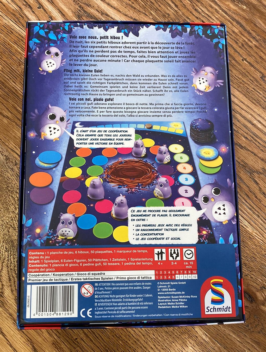 Giochi: Jeu de société "Vole avec nous" - Schmidt – Usato da Vionnaz venduto da nadinus73 1