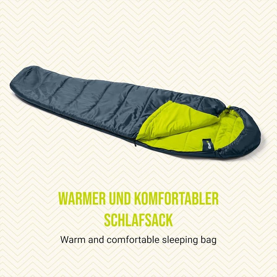 Sacchi a pelo: Sleeping Bag REWIND 1 Person Navy/Lime New – Usato da Wetzikon ZH venduto da sheralynn