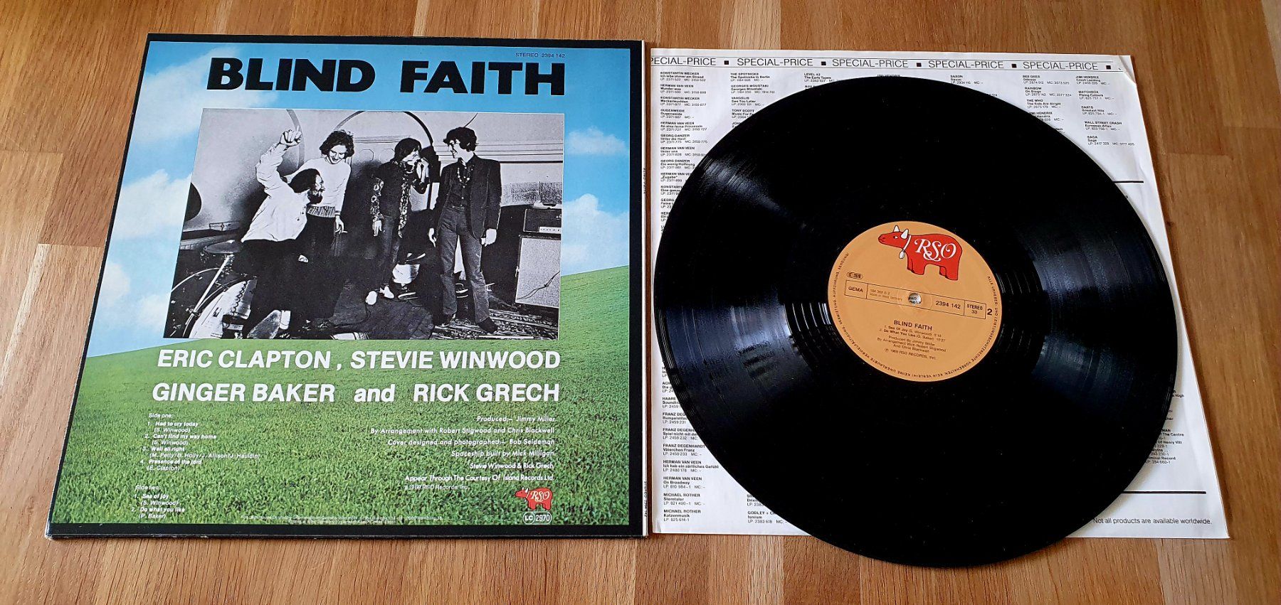 Vinyles: BLIND FAITH, Same, LP, MINT! – Neuf (Voir description) à Kreuzlingen par Cdschlumpf 1