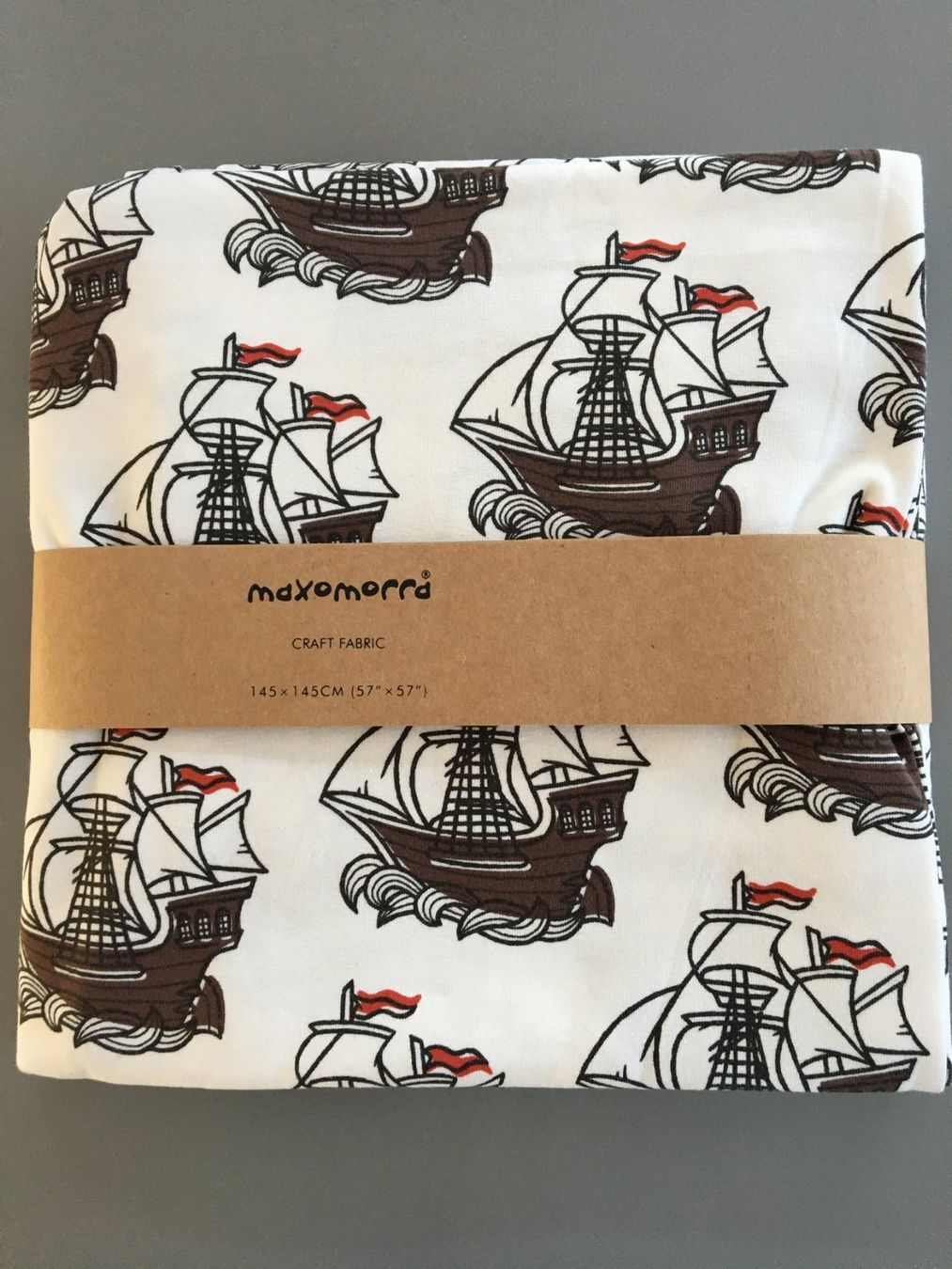 Tessuti: Maxomorra Stoff Sailing145 x 145cm – Nuovo e nell'imballaggio originale da Rotkreuz venduto da chinderkiste