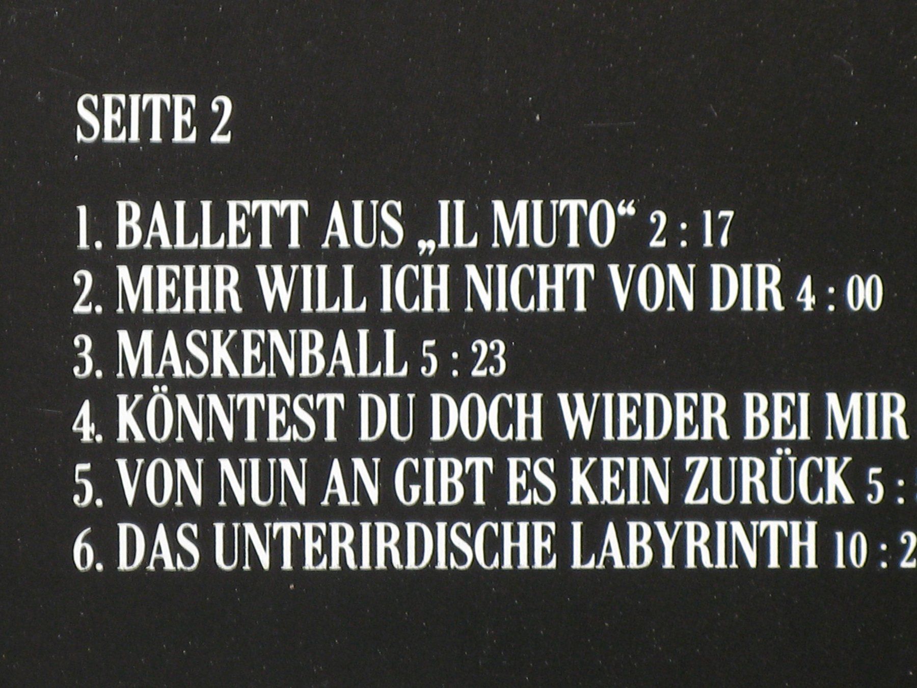 Musicassette: DAS PHANTOM DER OPER  Höhepunkte der Hamburger Aufführung – Usato da Langnau i. E. venduto da gf2_29jt 3
