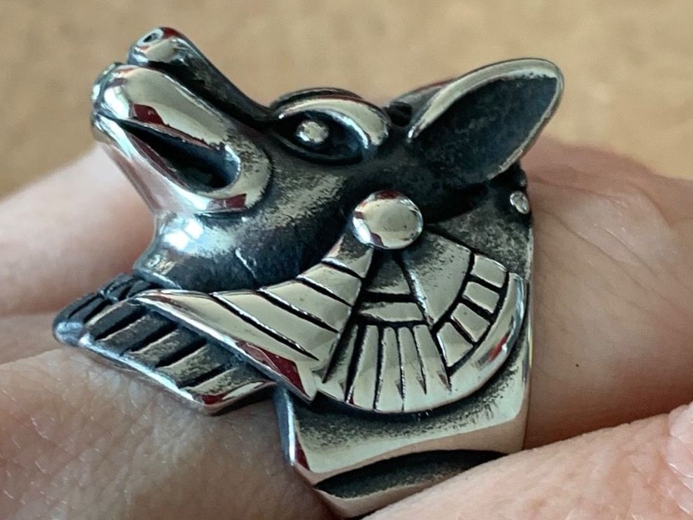 Anelli: Fingerring WOLF /HUND (63) – Usato da Dittingen venduto da Bellavitaboom