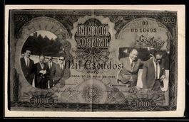 Eintausend portugiesische Escudos-Schein