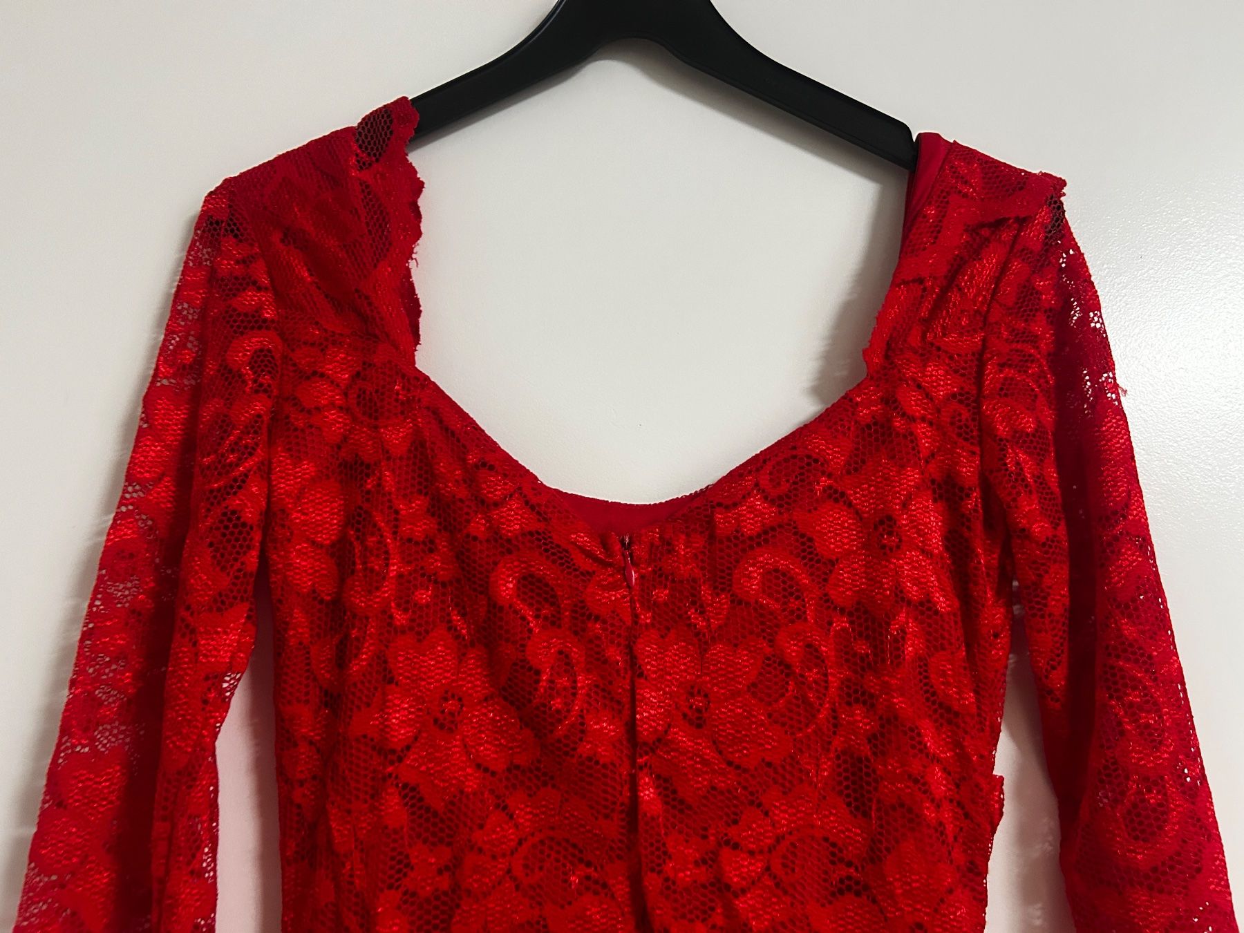Vestiti: Spitzenkleid Kleid Rot Elegant Gr L NEU – Nuovo e nell'imballaggio originale da Regensdorf venduto da Spyke55 2