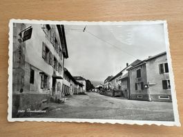 Alte Ansichtskarte von Boudevilliers, mit Briefmarke!